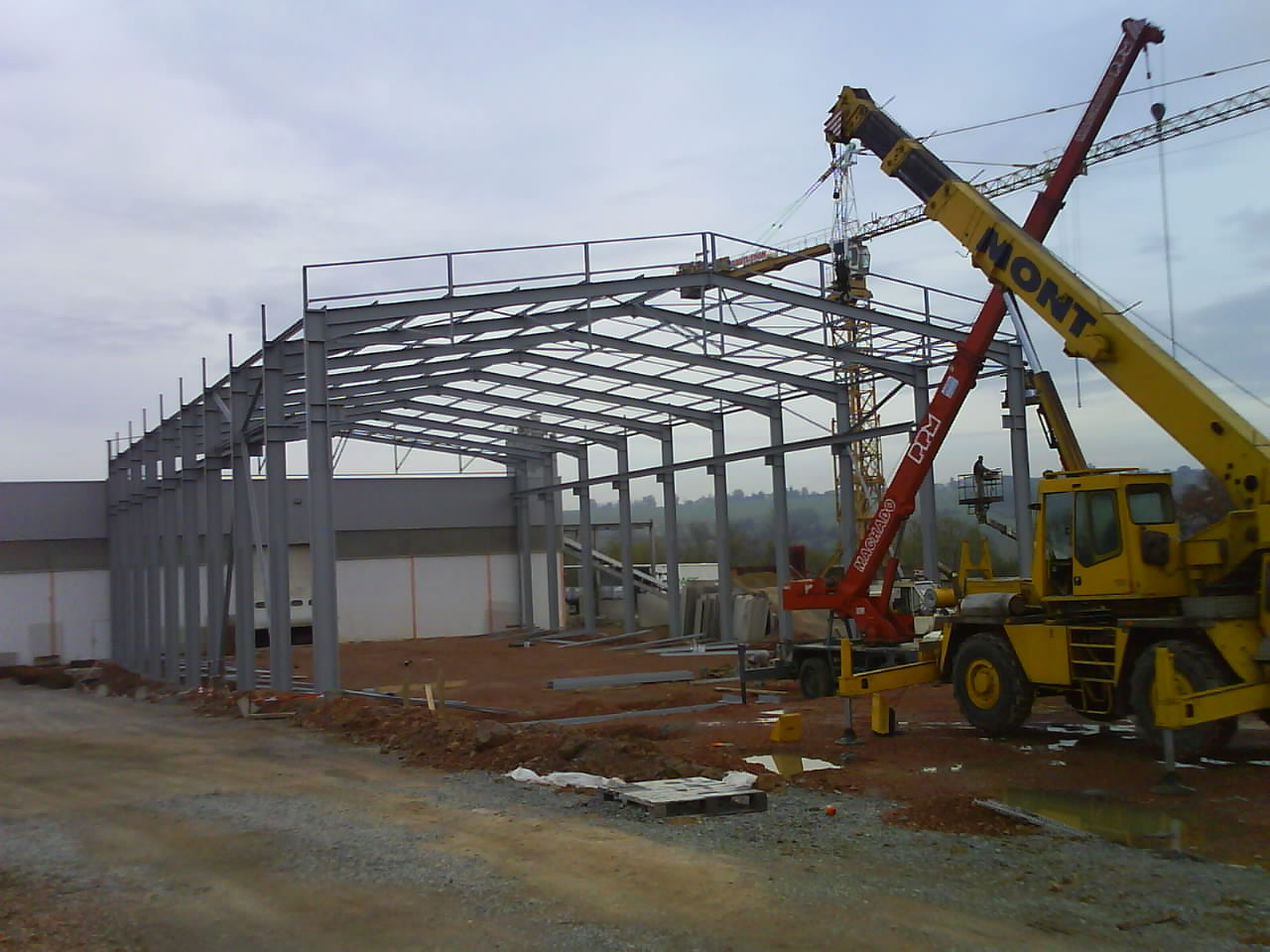 Construction métallique - Ossature - Structure métallique 